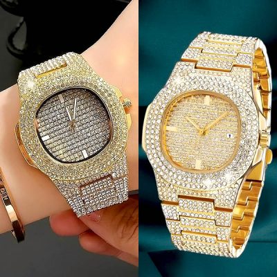 Розкішний годинник, прикрашений кристалами | LUXURIA