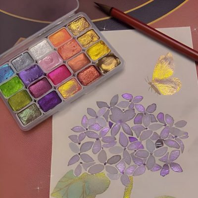 Набір для живопису з 20 акварельними фарбами | COLORLINKE