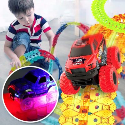 Світлова траса з автомобілем | LUMITRACK