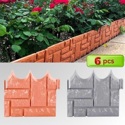 Садовий паркан із ефектом цегли | TERRABARIC