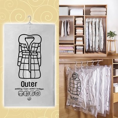 Вакуумні пакети для зберігання на вішалках (4 шт.) | VACUHANG