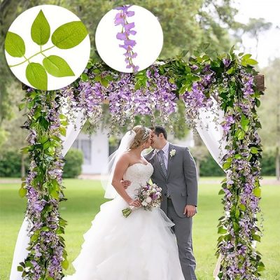 Штучні квіти гліцинії | WISBLOOM