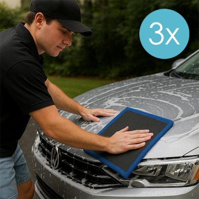 Рушник з магічної глини для авто (3 шт.) | DETAILUX