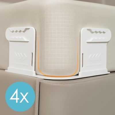 Тримачі простирадл, що ніколи не ковзають (4 шт.) | EVOHOLD