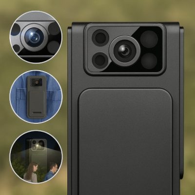 Мініатюрний портативний відеореєстратор 2K | CAMIPRO